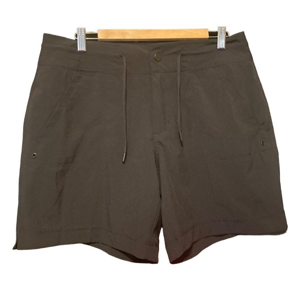 Athletic Works Drawstring Waist Bermuda Short Size LRG Black Pockets Lightweight